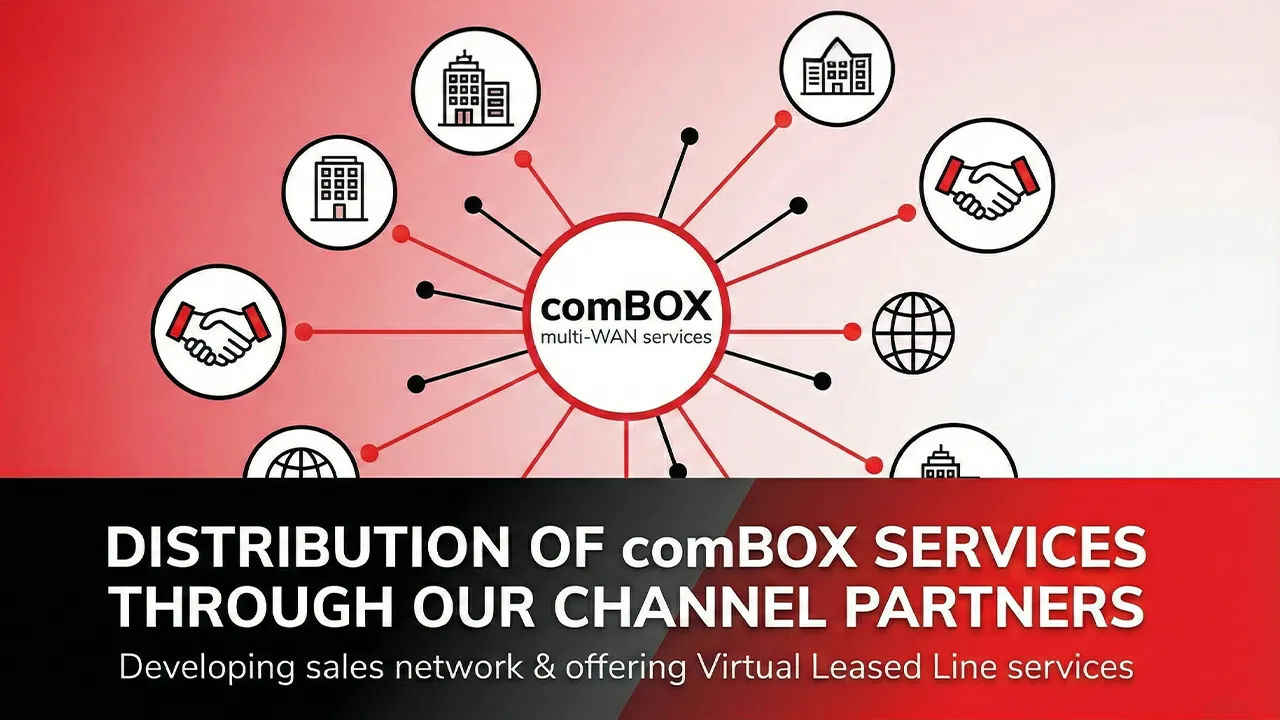 Distribution of comBOX services through our channel partners