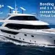 Maritime connectivity yacht using Broadband Bonding Routers Multi-WAN CPE with dual Starlink and LTE 5G bonded internet connections at sea
